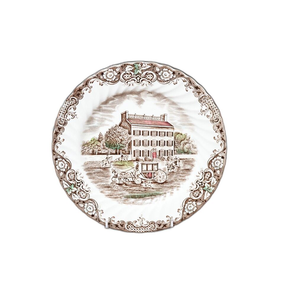 Johnson Brothers Heritage Hall Georgian Townhouse Dinner Plate 10"